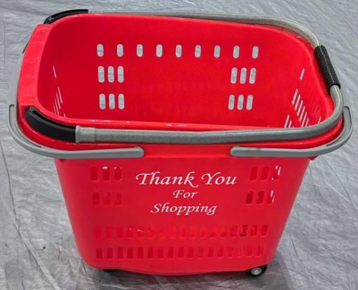 Picture of Shopping Baskets Rolling (Red)