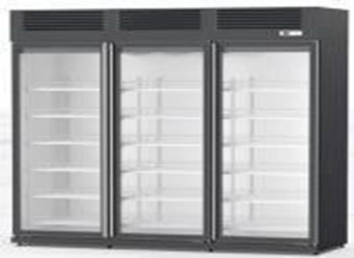Picture of Self–Contained Display Cases Three Doors Freezers