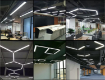 Picture of Length Wattage and Color Selectable Architectural LED Linear Fixture with Diffuser Lens - Up/Down Light - Total 140 Lumens Per Watt- White
