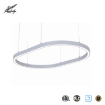 Picture of 140Lumens Per Watt -Oval Architectural Light Fixture-Length Wattage and Color Selectable-Up/Down Light