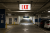 Picture of LED Exit Sign - Red Letters - Single or Double Face