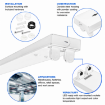 Picture of 4 ft. LED Ready Strip Fixture - Double Lamp