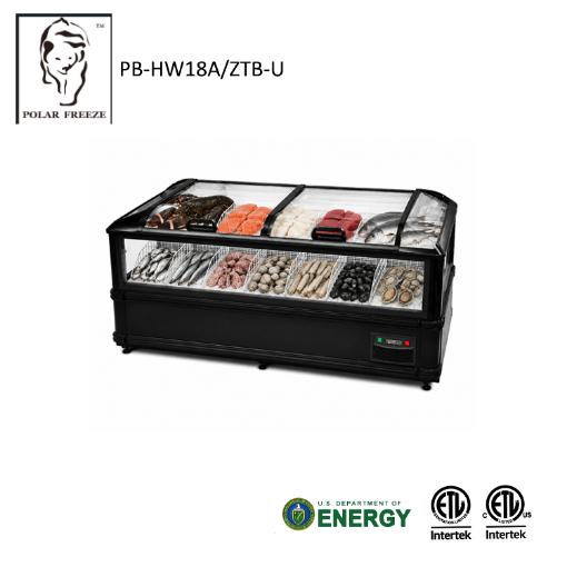 Picture of Self- Contained Chest Island Freezer End Cap PB-HW18A/ZTB-U
