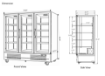 Picture of Self–Contained Three Doors Chillers