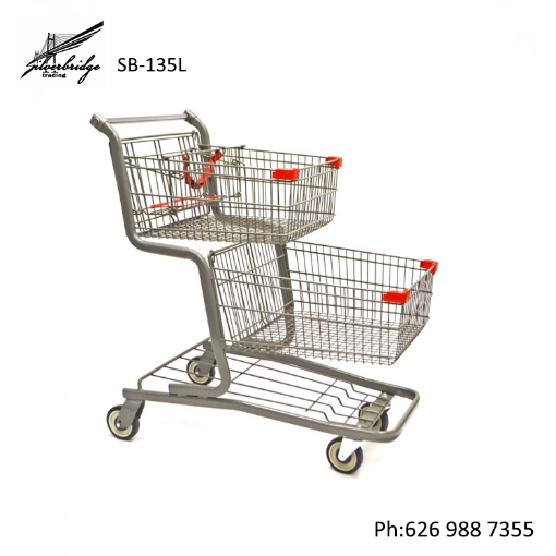 Picture of metal shopping cart SB-135L