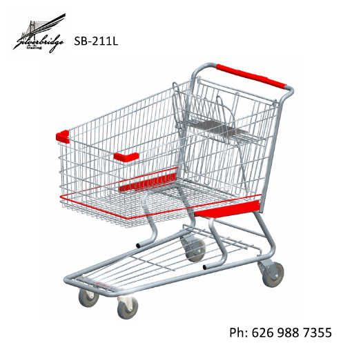 Picture of metal shopping cart SB-211L