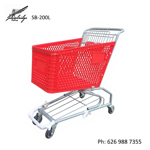 Picture of plastic shopping cart SB-200L