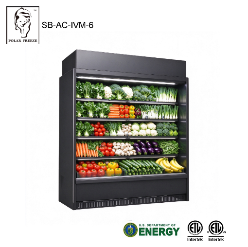 Picture of SB-AC-IVM-6, Air Curtain Vertical Display Case 6 Feet